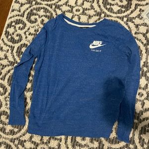 Blue Nike sweater